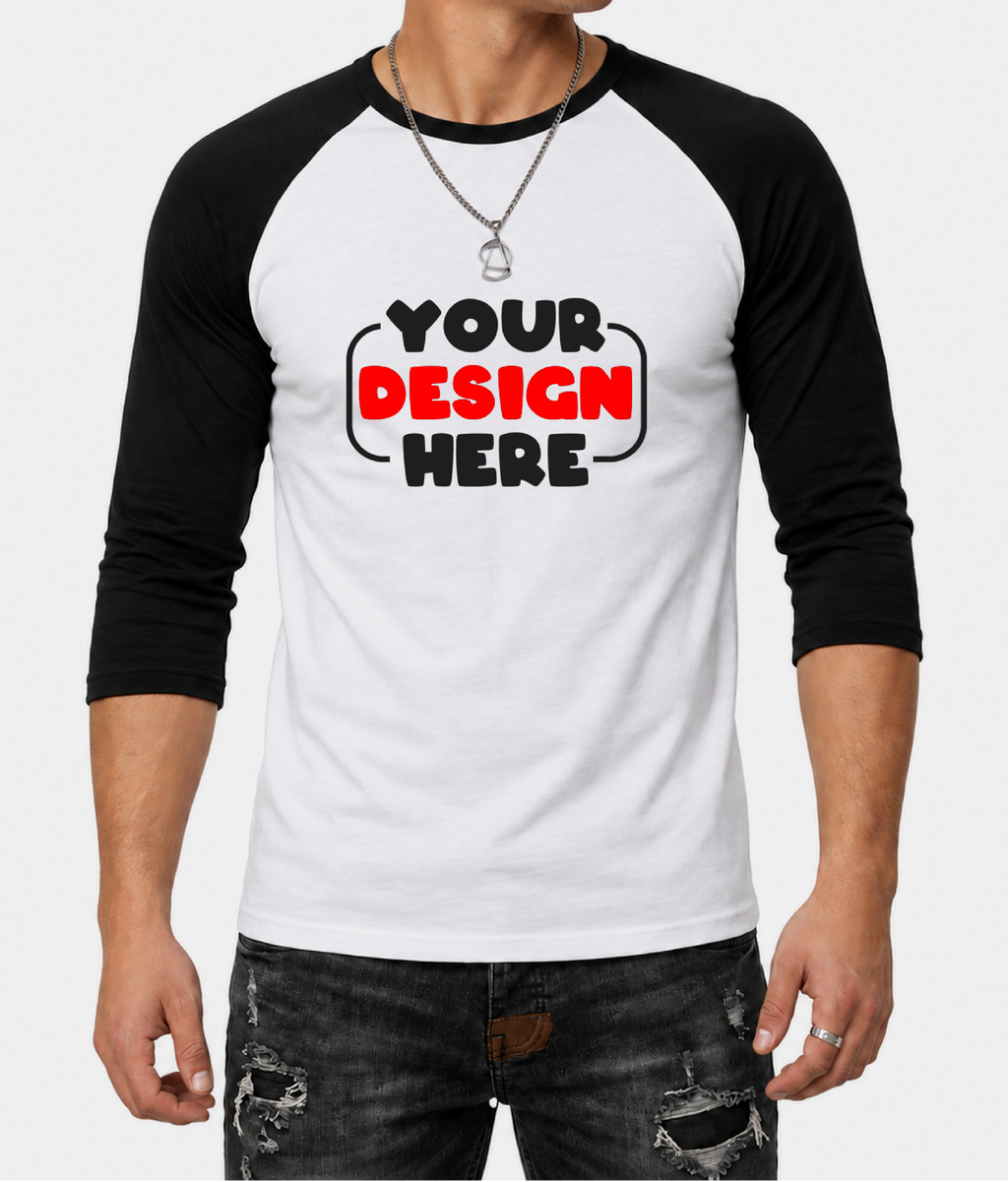Custom Gildan 5700 Baseball T-Shirt